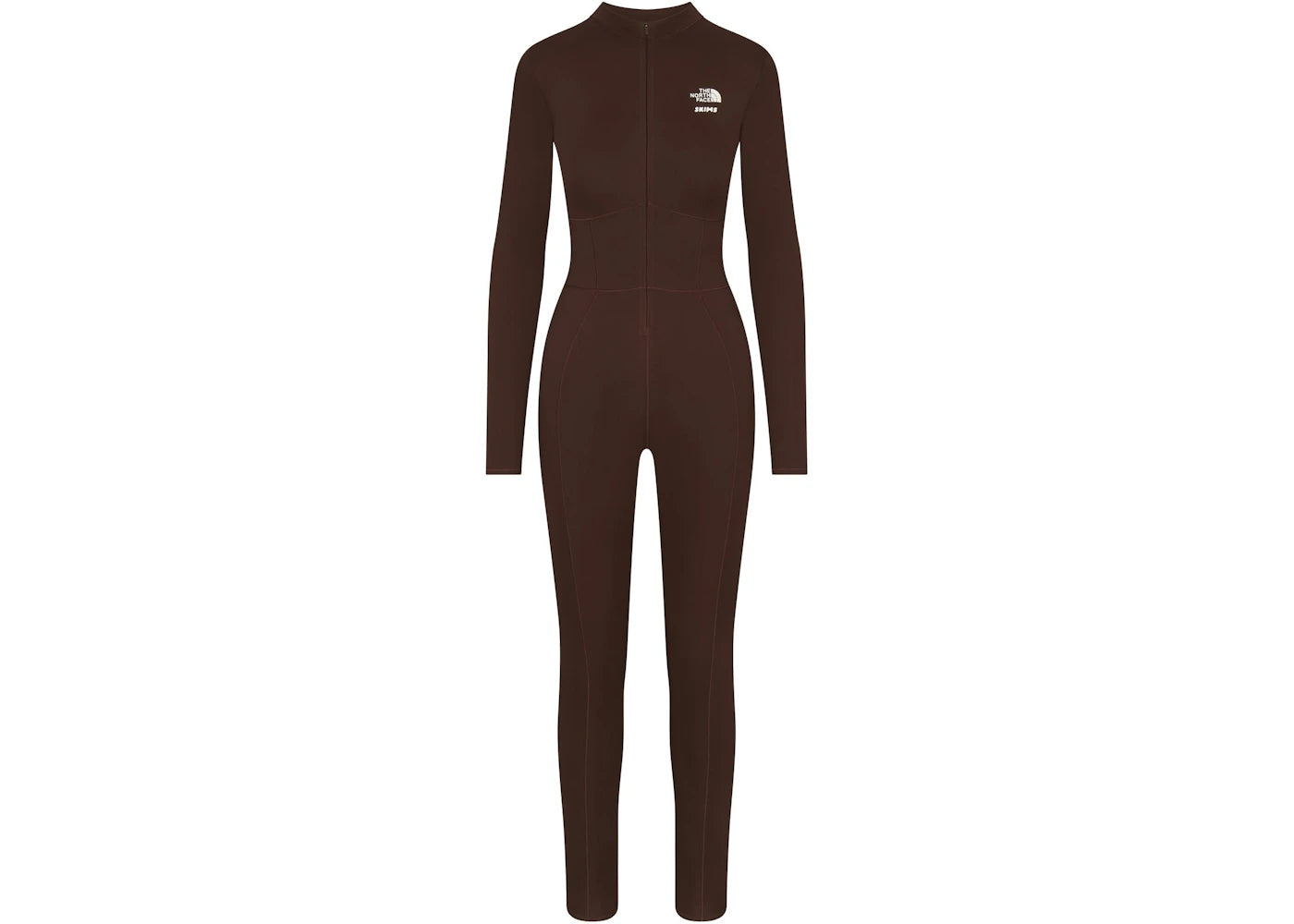 SKIMS x TNF Refina Bodysuit Cocoa - vue secondaire A