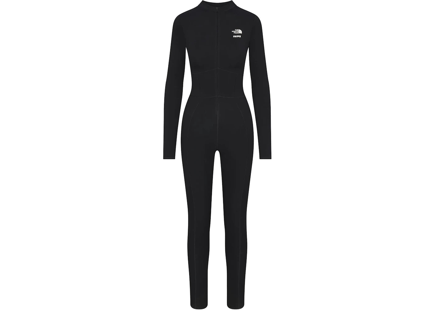 SKIMS x TNF Refina Bodysuit Onyx - vue 360