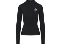 SKIMS x TNF Refina Langarmshirt Onyx