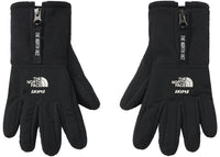SKIMS x TNF Retro Denali Fleece Gloves Onyx