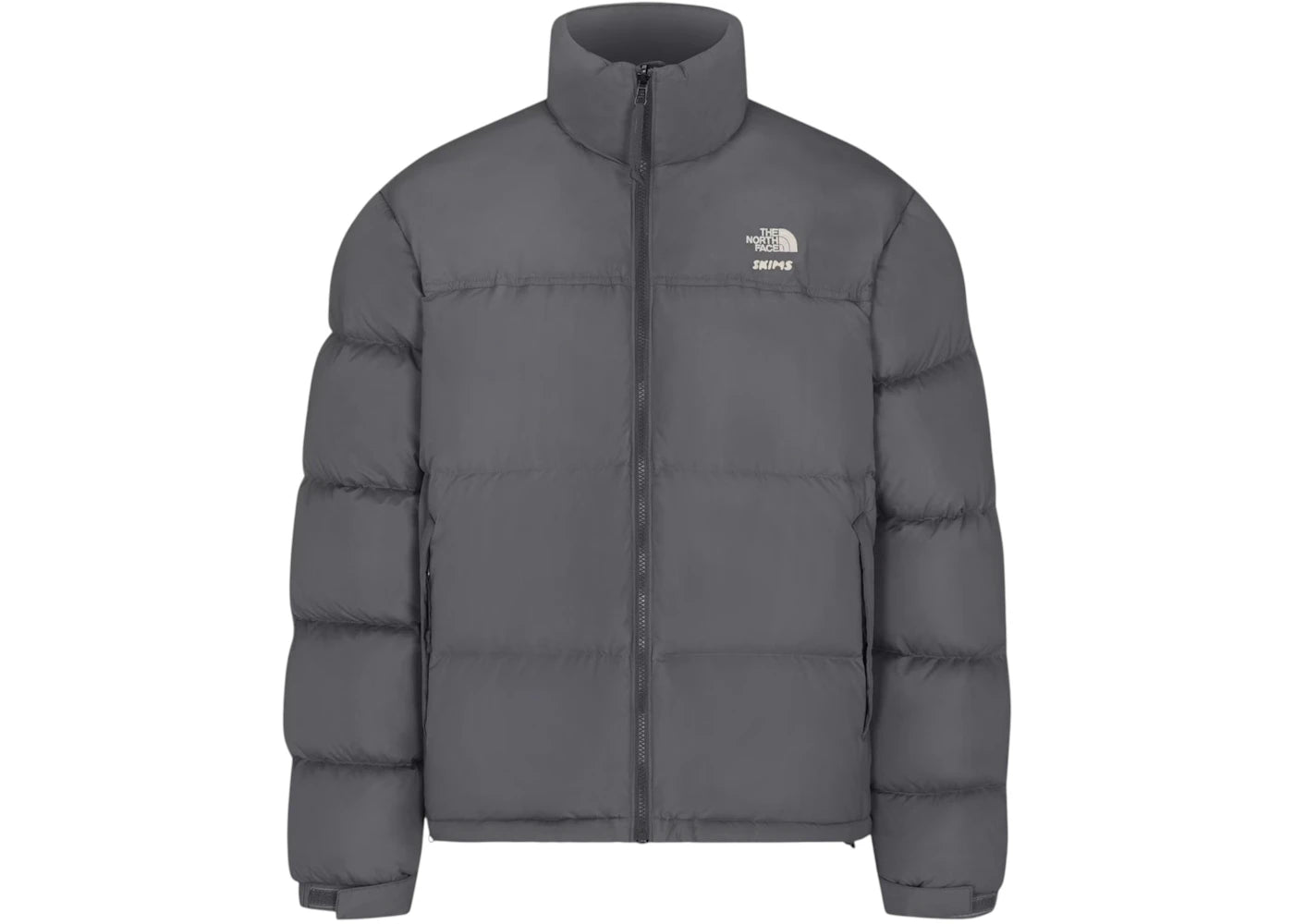 SKIMS x The North Face 1996 Nuptse Jacket Gunmetal - vue 360