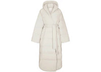 SKIMS x The North Face Nuptse Wrap Parka Bone