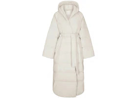 SKIMS x The North Face Nuptse Wrap Parka Bone