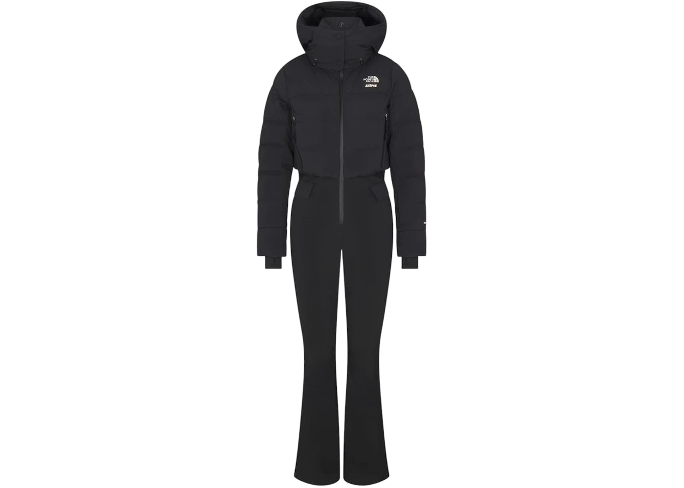 SKIMS x The North Face Off The Clock One Piece Onyx - vue 360