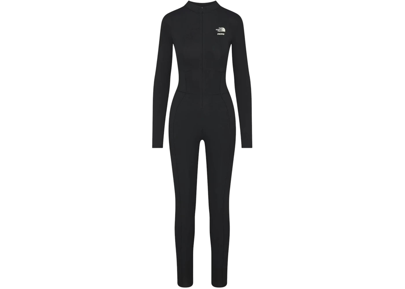 SKIMS x The North Face Refina Bodysuit Onyx - vue 360