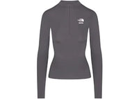 SKIMS x The North Face Refina Long Sleeve Top Gunmetal