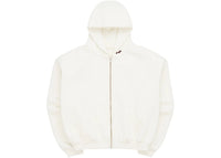 SKYLRK Knit Zip Hoodie Natural No Dye