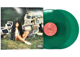 SZA Ctrl 2XLP Vinyl Translucent Green - vue 360