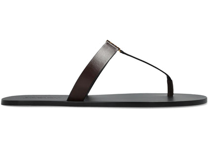 Saint Laurent Babylone Slide Dark Brown - sneakers view 2