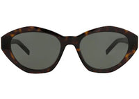 Saint Laurent Cat Eye-Frame Acetate Sunglasses Havana Havana Grey (SLM60-30008537-002)