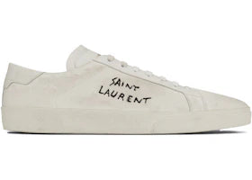 Saint Laurent Court Classic SL/06 White Worn - vue 360