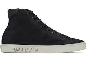 Saint Laurent Malibu Mid Black White - vue 360
