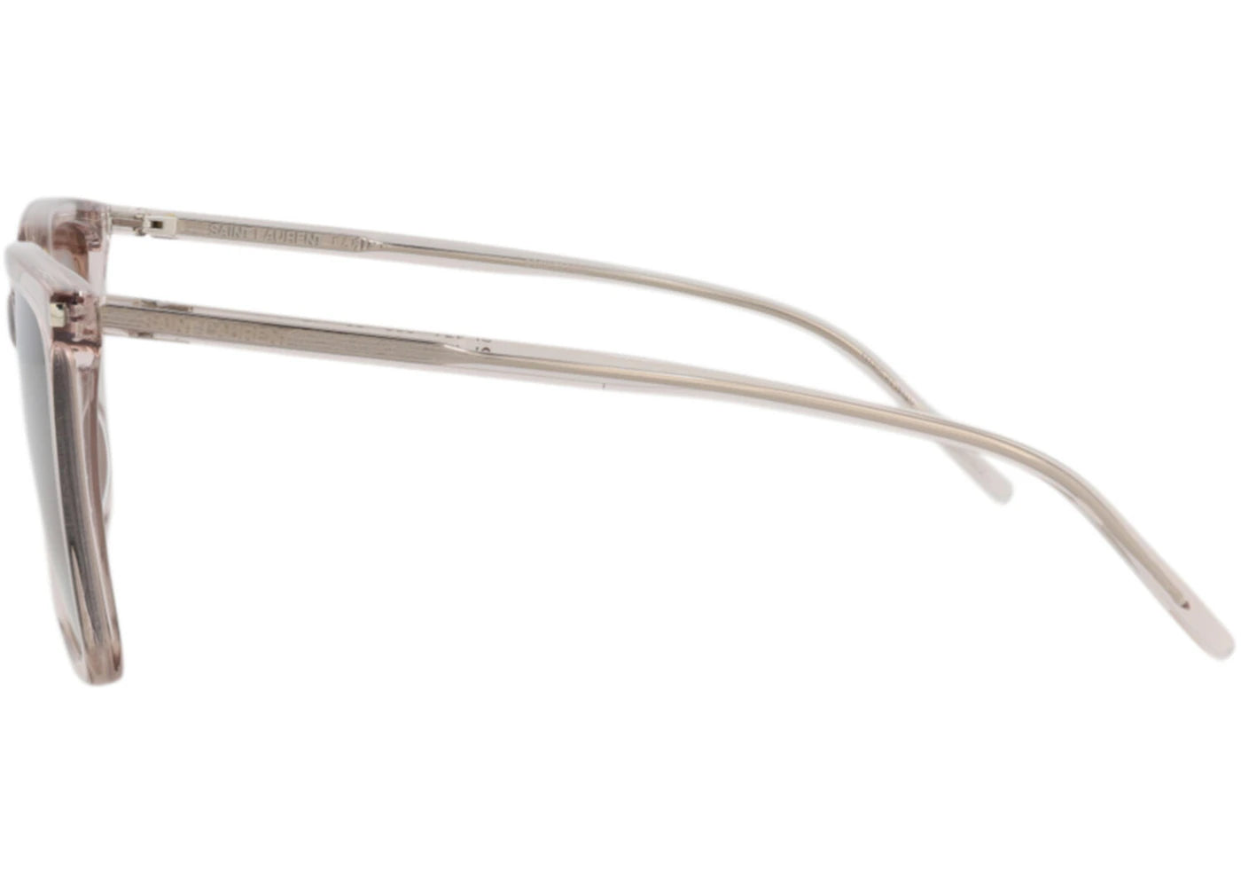 Saint Laurent Square-Frame Acetate Sunglasses Nude Nude Brown (SL474-30011614-003) - vue secondaire B