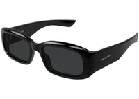 Saint Laurent Square Sunglasses Black Black Black/-Black (SL 809-001)