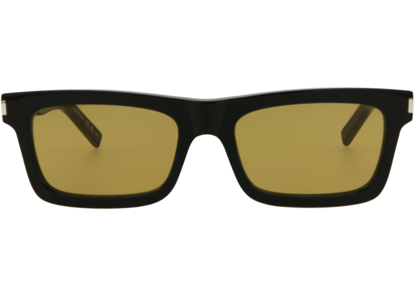 Saint Laurent Square Sunglasses Black/Black/Yellow (SL461BETTY-30011401-008) - vue secondaire A