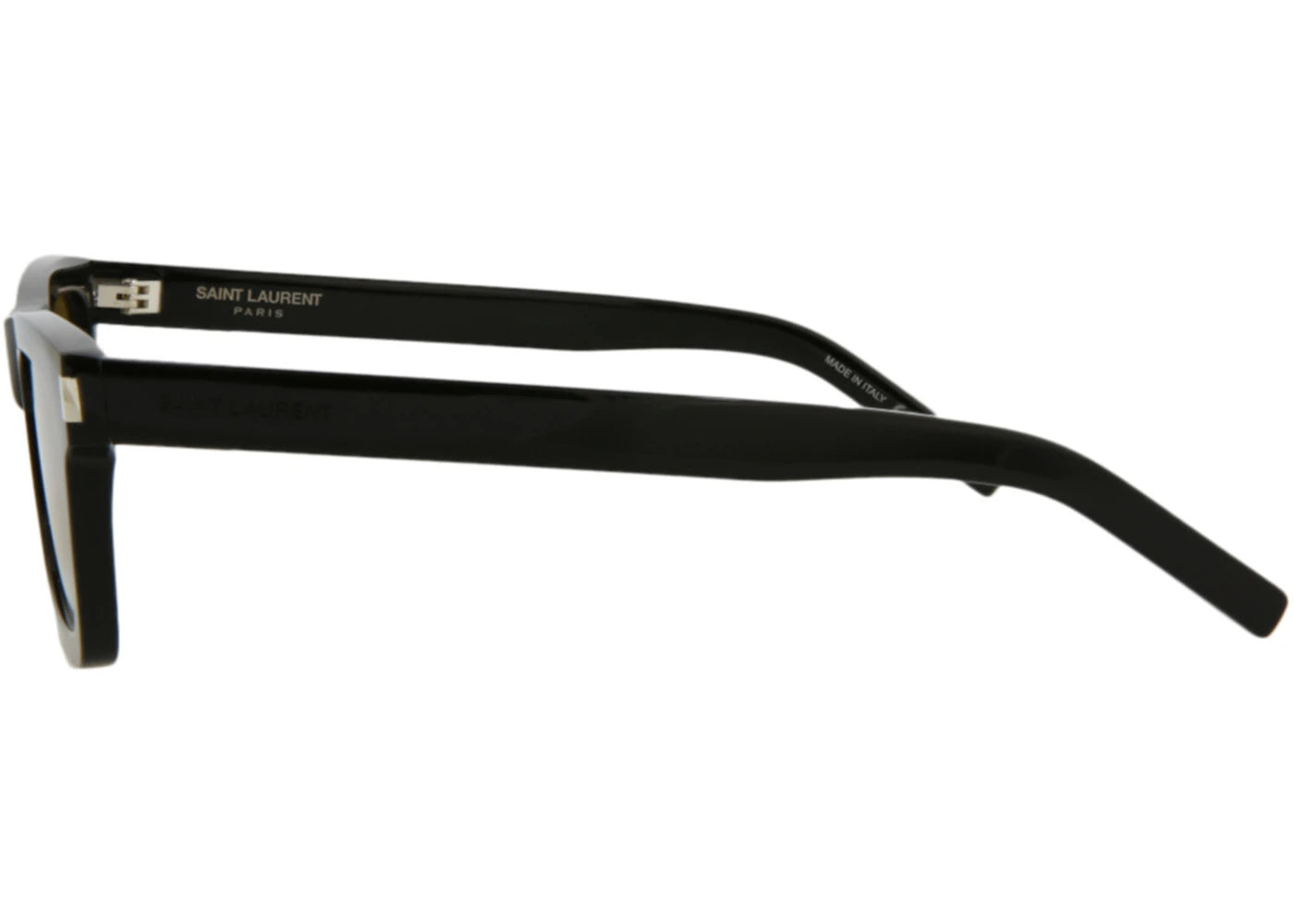 Saint Laurent Square Sunglasses Black/Black/Yellow (SL461BETTY-30011401-008) - vue secondaire B