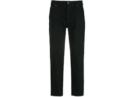 Saint Laurent Straight Leg Jeans Black