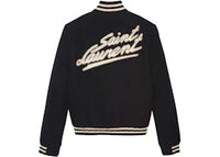 Saint Laurent Teddy Jacket Black