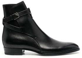 Saint Laurent Wyatt Jodhpur Boot Black - vue 360