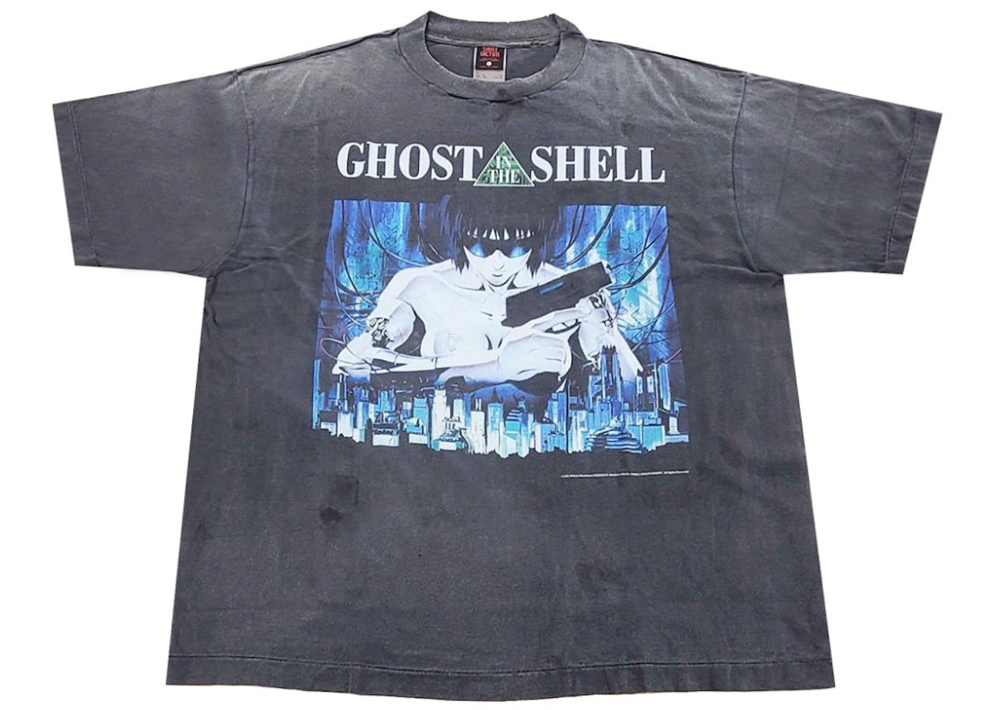 Saint Michael x Ghost In The Shell Short Sleeve T-shirt Black - vue secondaire A