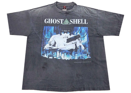 Saint Michael x Ghost In The Shell Short Sleeve T-shirt Black - apparel view 2