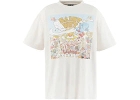 Saint Mxxxxxx Saint Wet Short Sleeve T-Shirt White