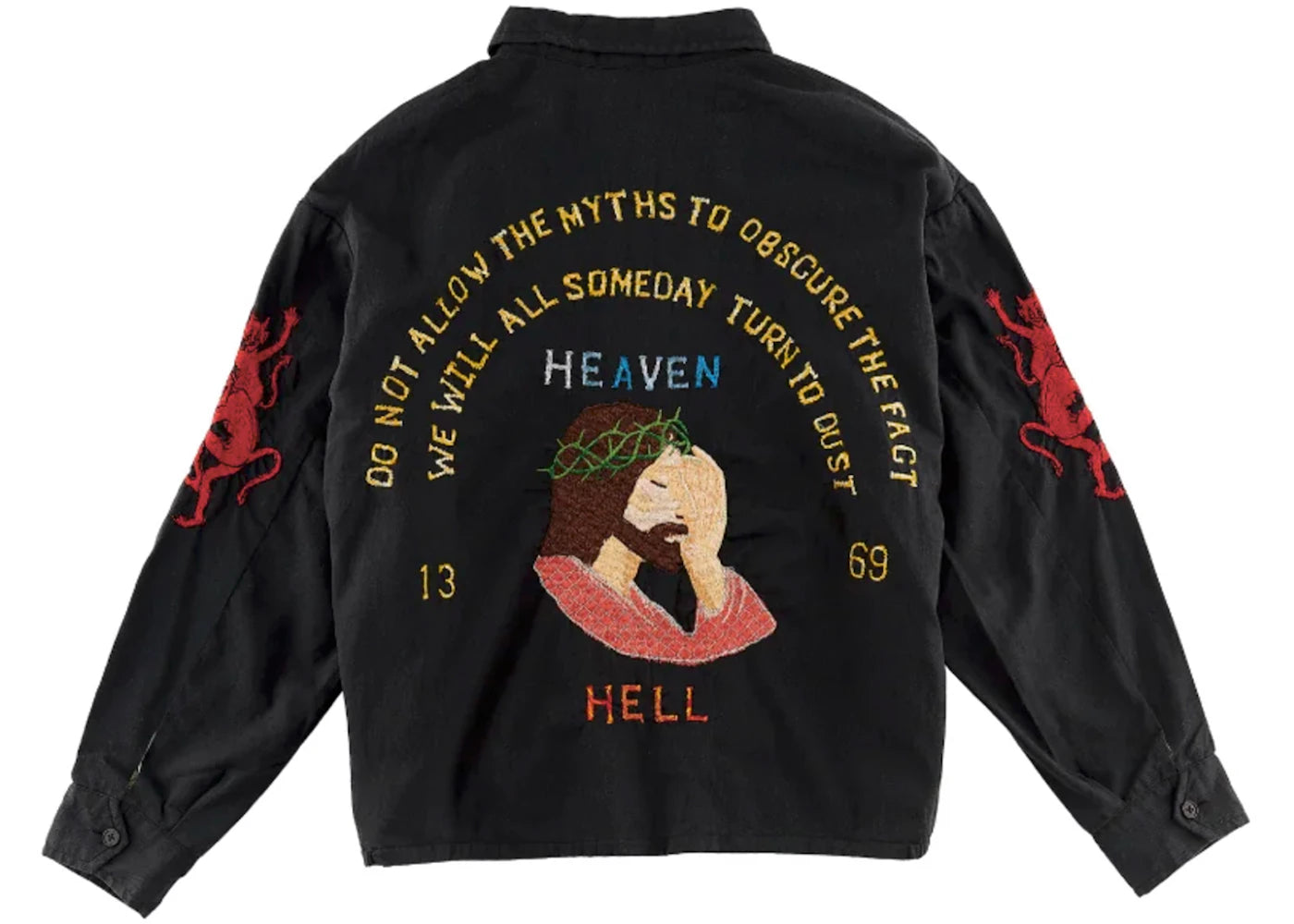 Saint Mxxxxxx Vietnam Fuku Jacket Black - vue secondaire B