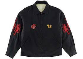 Saint Mxxxxxx Vietnam Fuku Jacket Black - vue 360