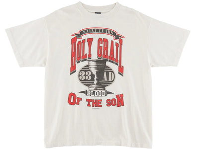 Saint Mxxxxxx x Denim Tears Holy Grail T-Shirt Vintage White - authentic Saint Mxxxxxx apparel