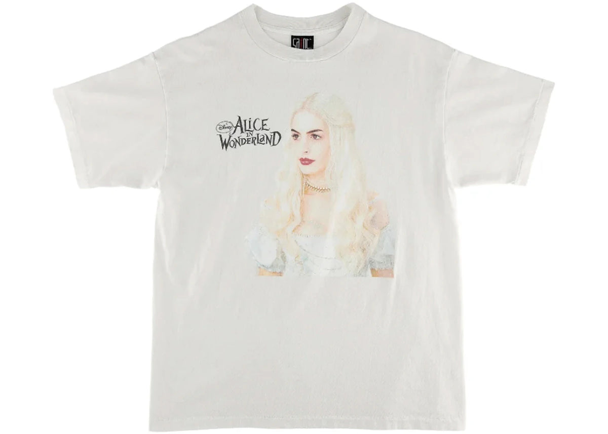 Saint Mxxxxxx x Disney Alice in Wonderland T-Shirt White - vue secondaire A