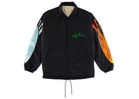 Saint Mxxxxxx x VLONE Skull Coach Jacket Black