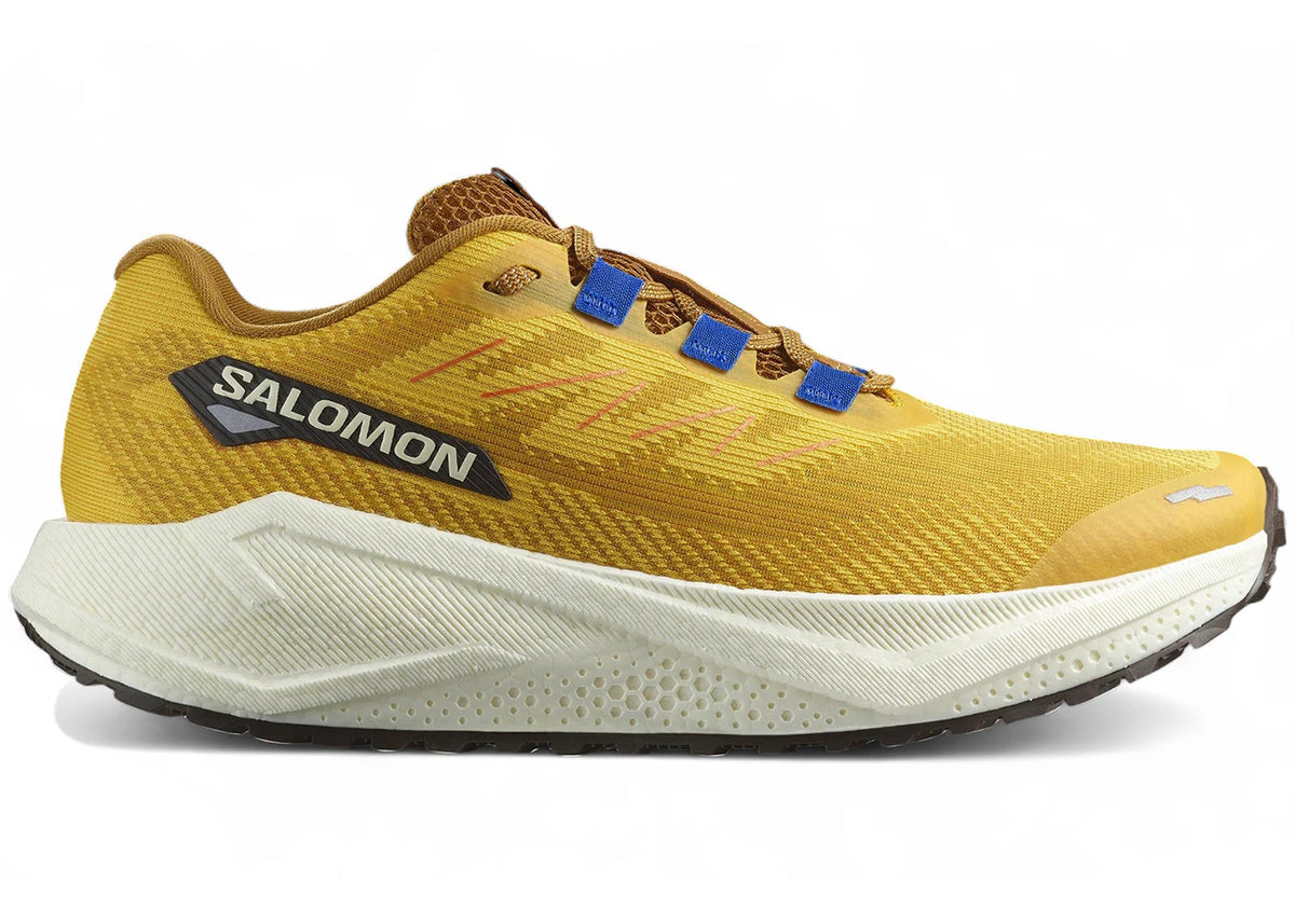 Salomon Aero Blaze 3 GRVL Spicy Mustard Nautical Blue - vue secondaire A