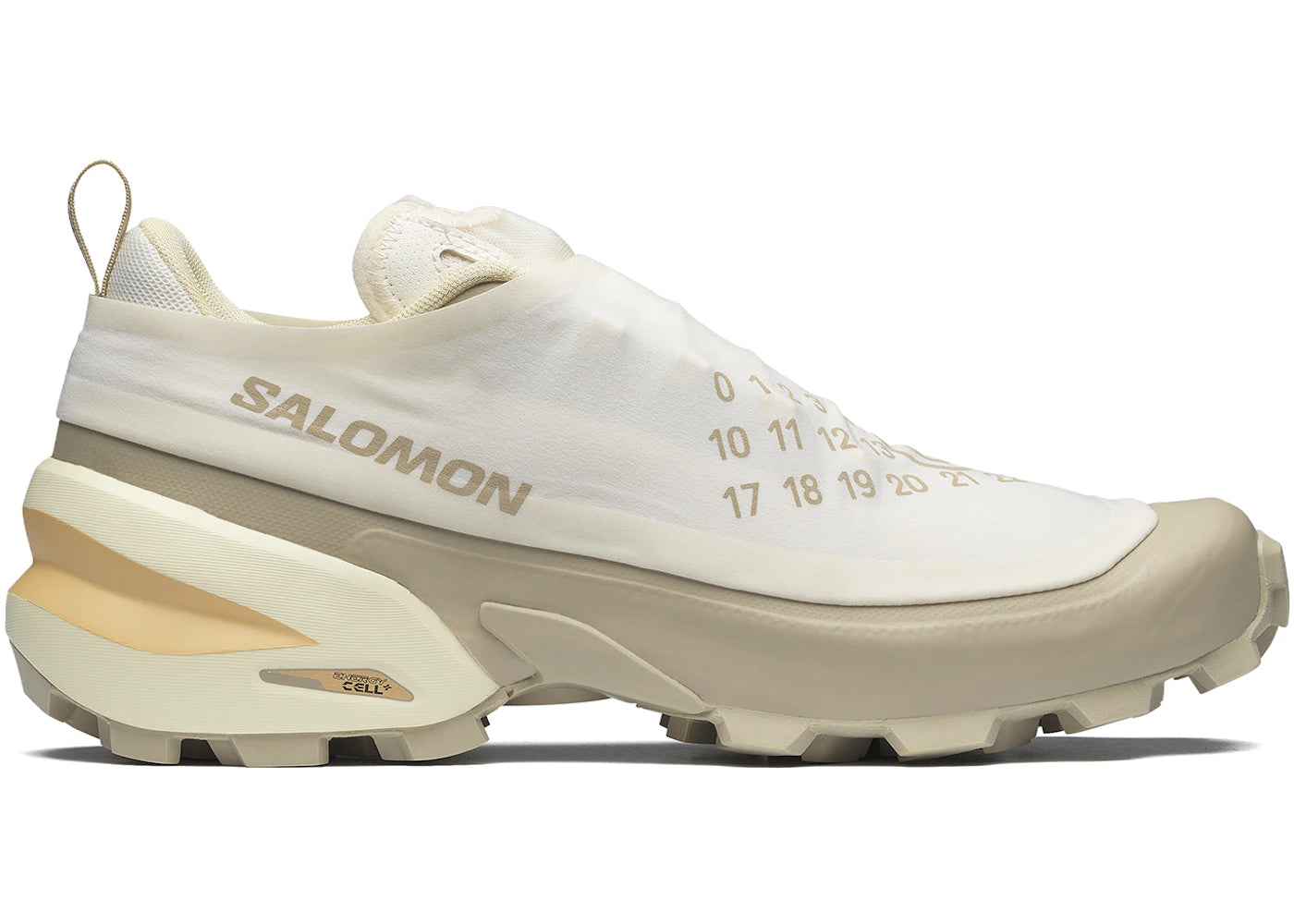 Salomon Cross Dust MM6 Maison Margiela Vanilla Ice Eucalyptus - vue 360