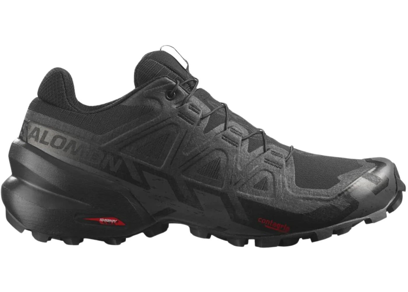 Salomon Speedcross 6 Black Phantom (Women's) - vue 360