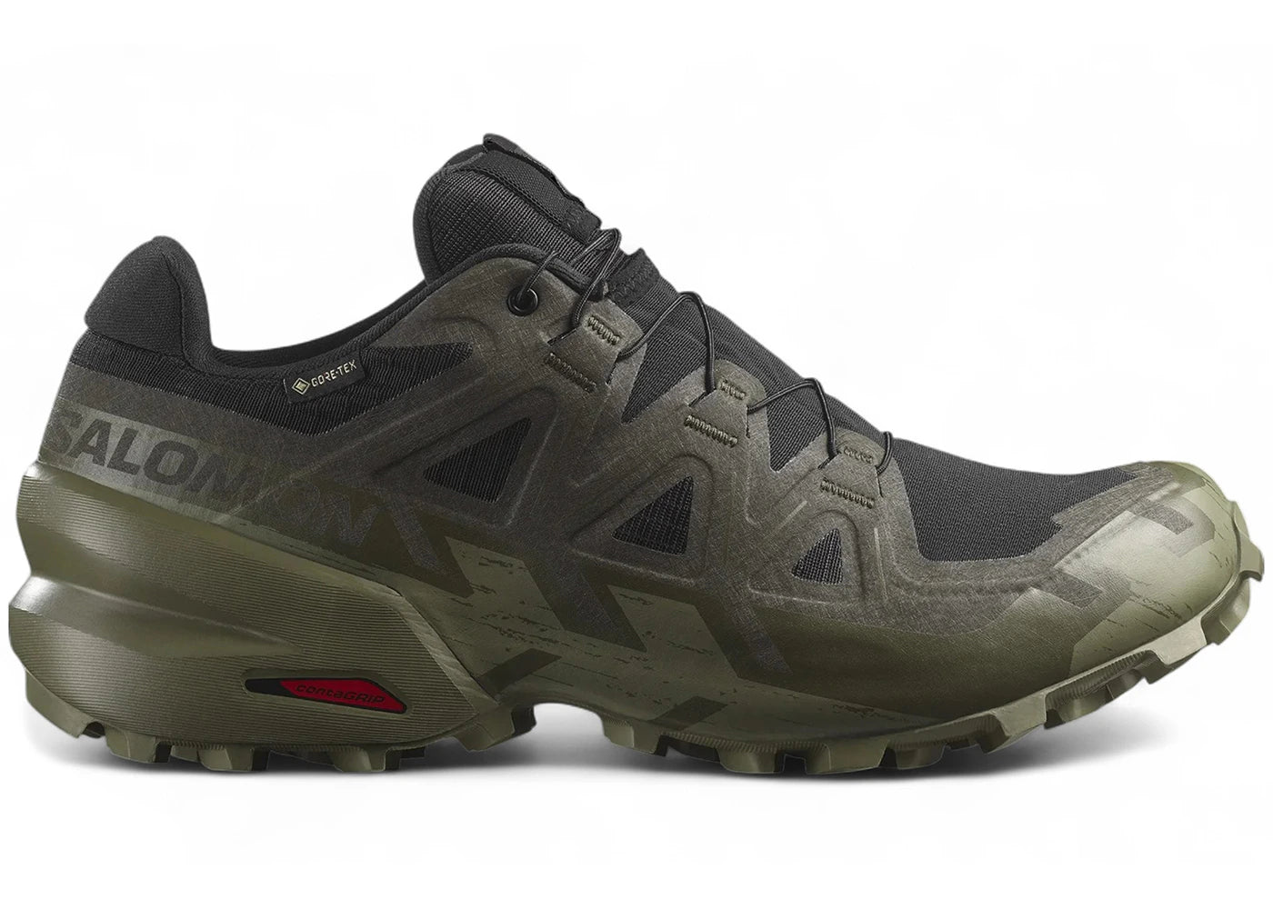 Salomon Speedcross 6 Gore-Tex Black Peat - vue 360