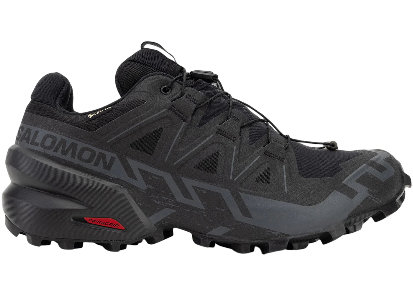 Salomon Speedcross 6 Gore-Tex Black Phantom (Women's) - vue 360