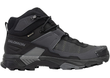 Salomon X Ultra 5 Mid Gore-Tex Black Asphalt Castlerock - authentic Salomon sneakers