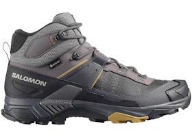Salomon X Ultra 5 Mid Gore-Tex Dark Gull Grey Asphalt - vue 360