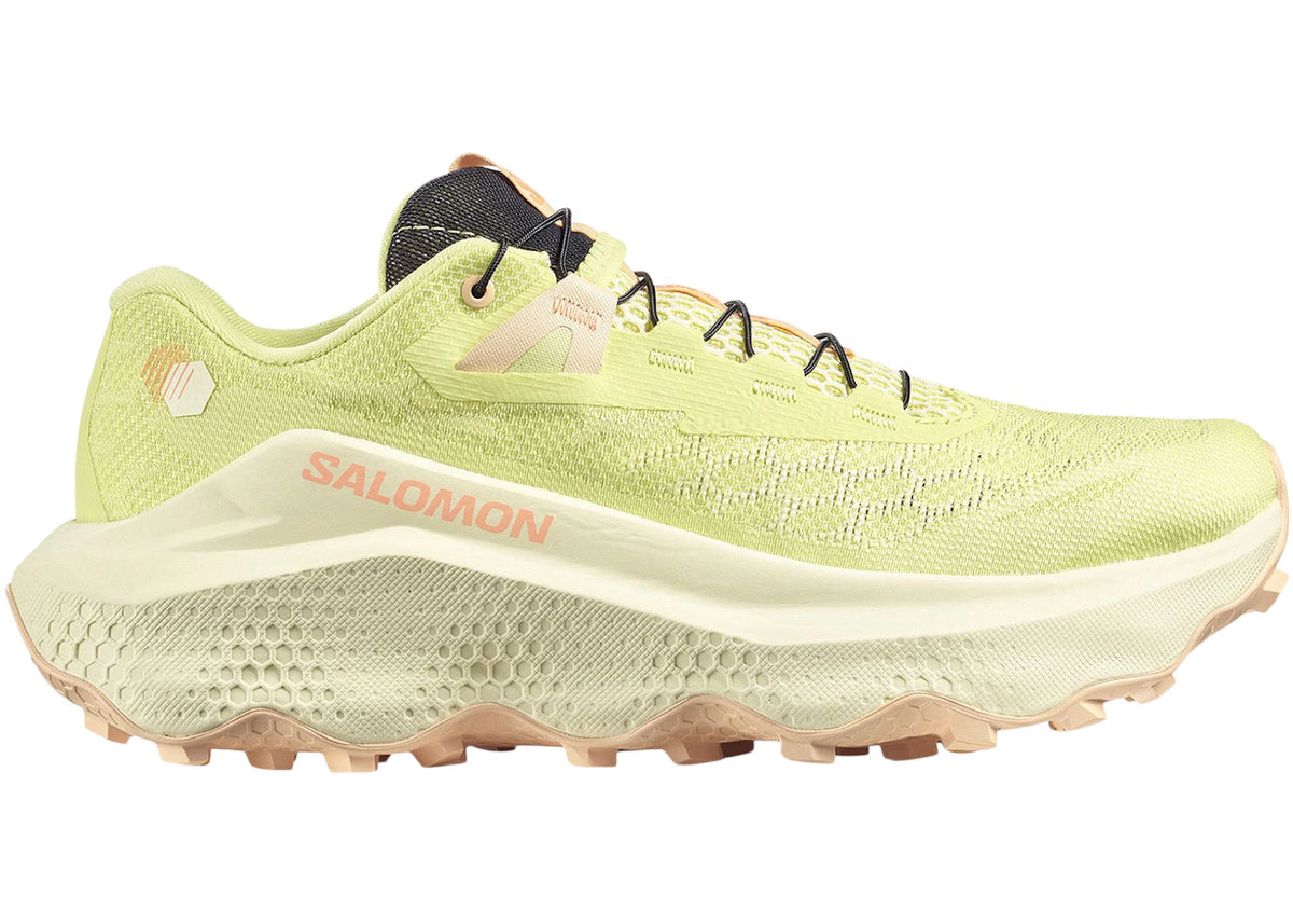 Salomon Ultra Glide 4 Sunnylime Transpyellow Almond Cream (Women's) - vue secondaire A