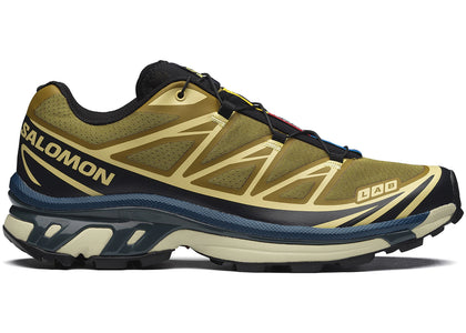 Salomon XT-6 Brilliant Olive Dark Navy - authentic Salomon sneakers