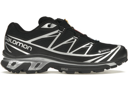 Salomon XT-6 Gore-Tex Black Silver sneakers - authentic streetwear shoes