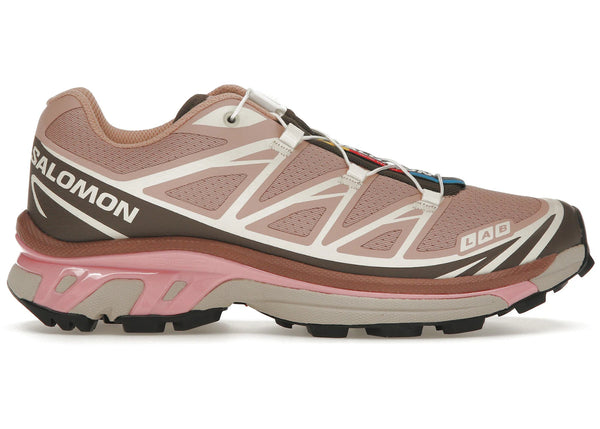 Salomon XT-6 Mahogany Rose Earth Brown sneakers - authentic Salomon shoes