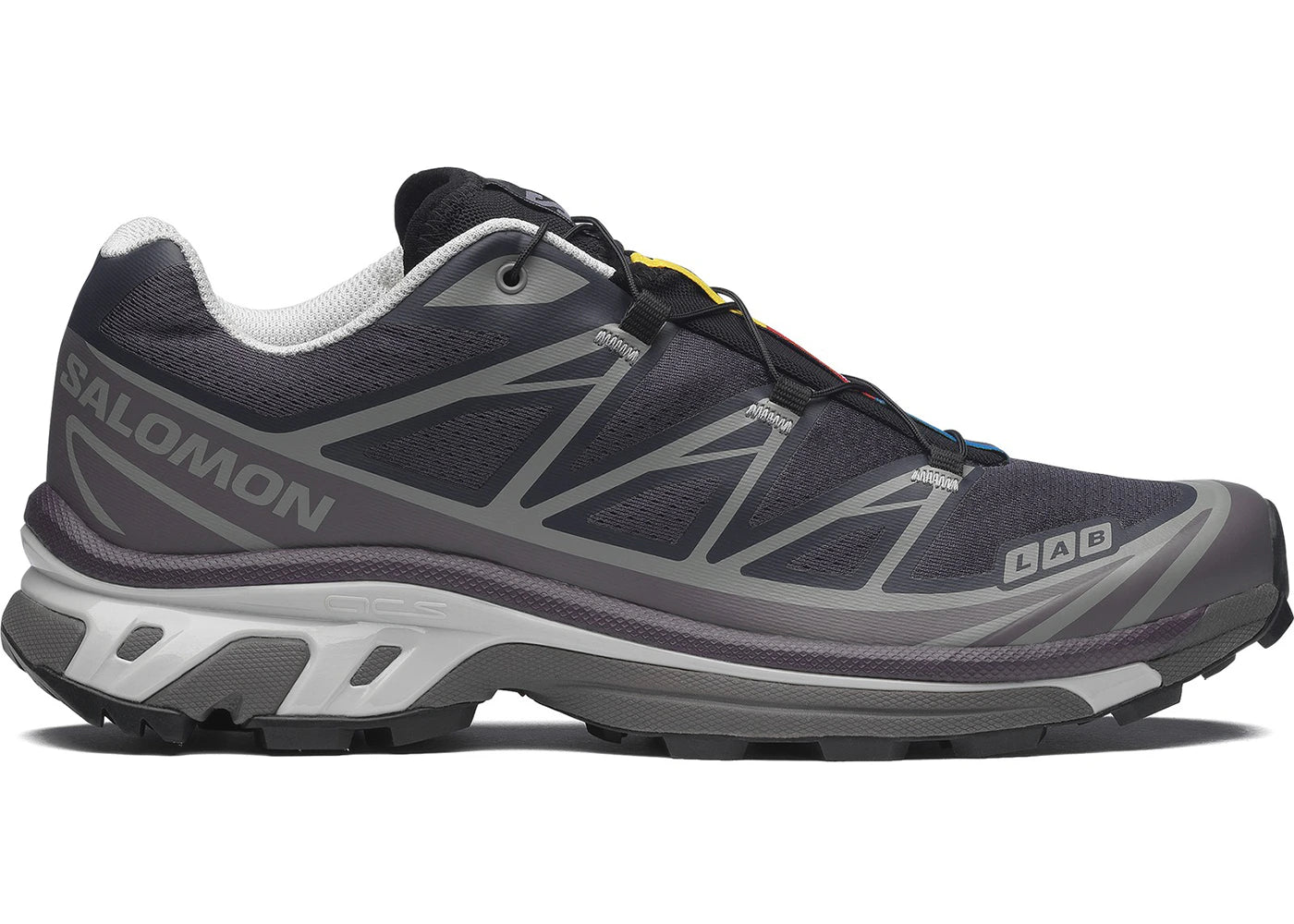 Salomon XT-6 Nine Iron Excalibur Plum - vue 360