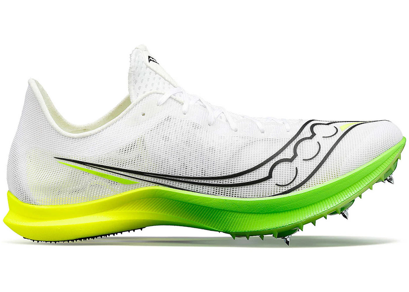 Saucony Endorphin Cheetah White Slime (Women's) - vue secondaire A