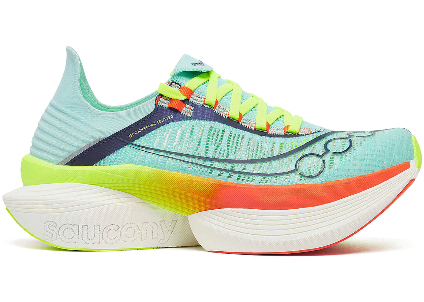 Saucony Endorphin Elite 2 Splash Fire - vue 360