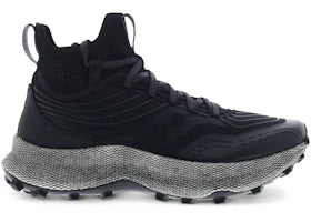 Saucony Endorphin Trail Mid Black Gravel (Women's) - vue 360