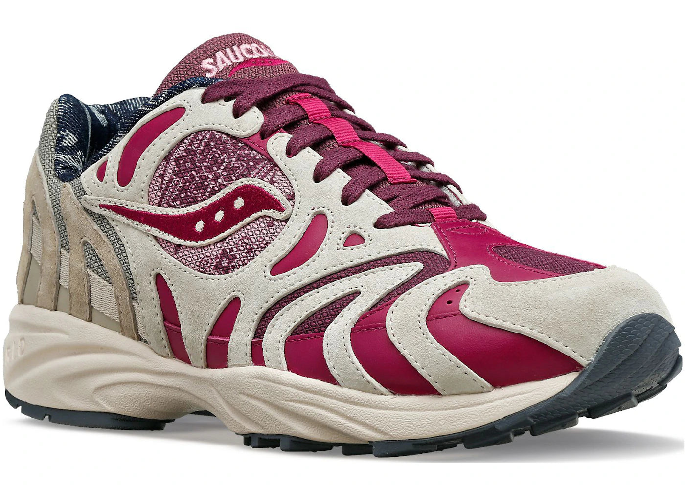 Saucony Grid Azura 2000 Northern Soul Paisley - vue secondaire B
