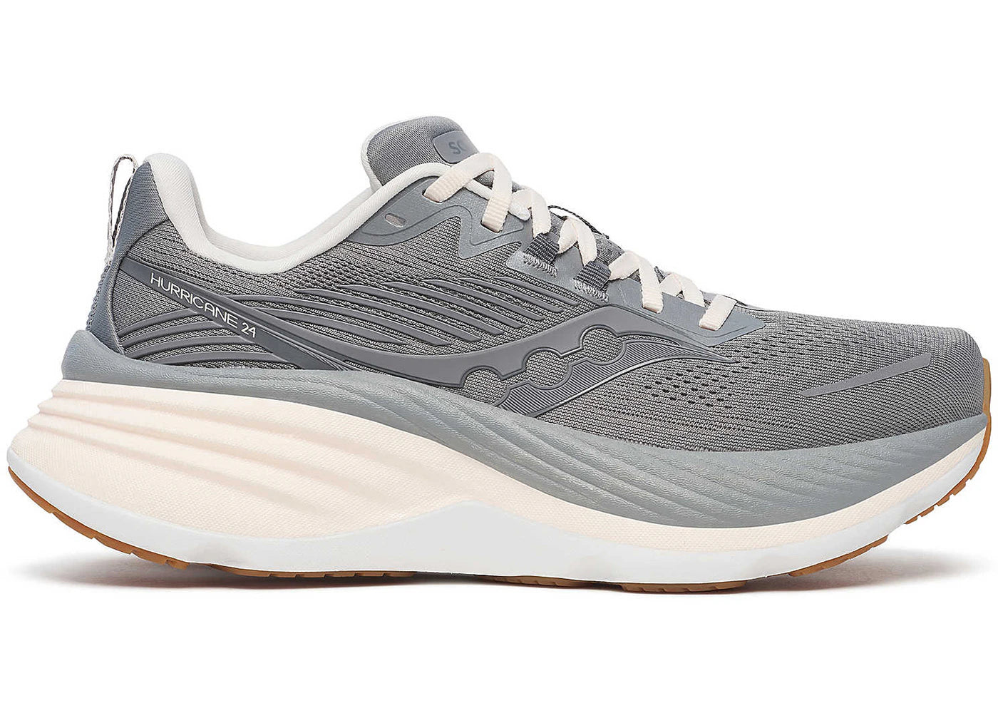 Saucony Hurricane 24 Cinder Gum (Women's) - vue 360
