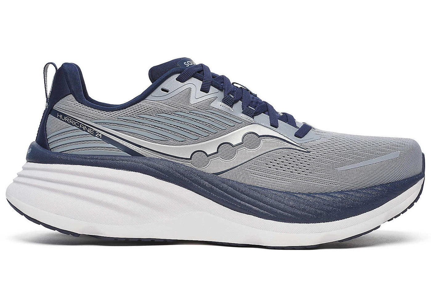 Saucony Hurricane 24 Flint Navy - vue 360