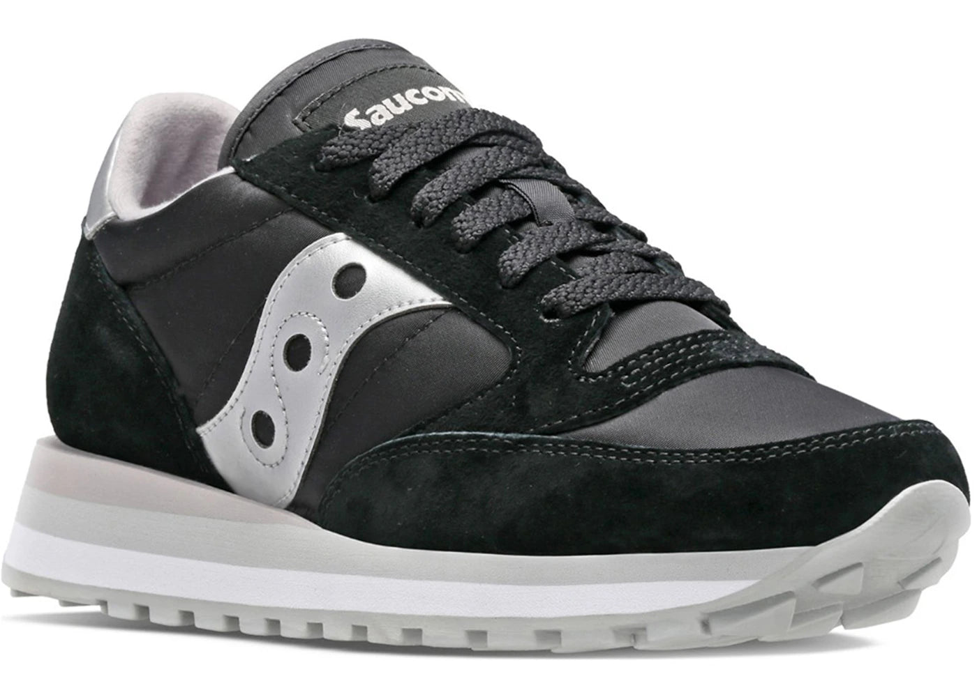 Saucony Jazz Triple Black Silver (Women's) - vue secondaire B